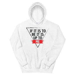 'IF IT IS TO BE' Hoodie - Dark Print