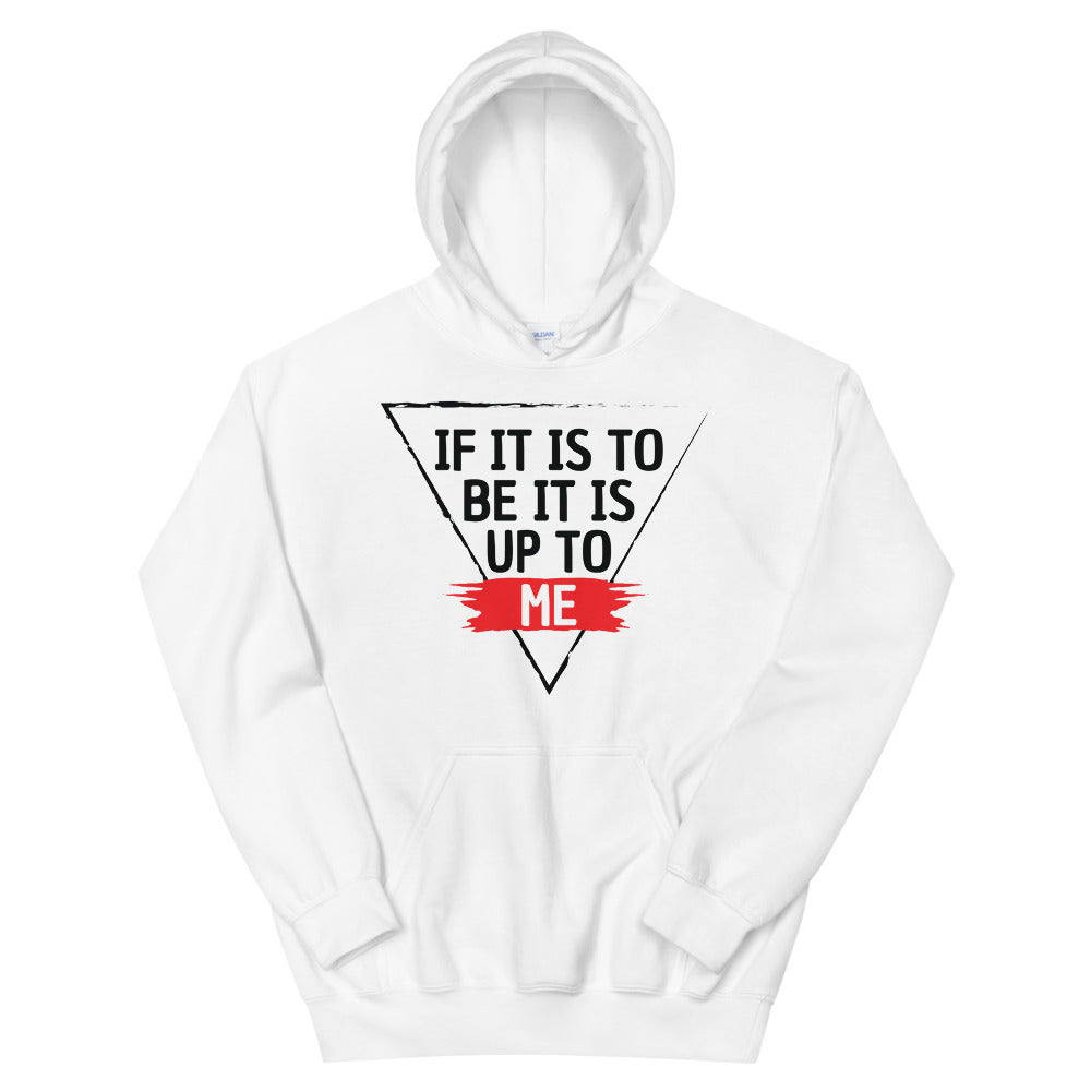 'IF IT IS TO BE' Hoodie - Dark Print