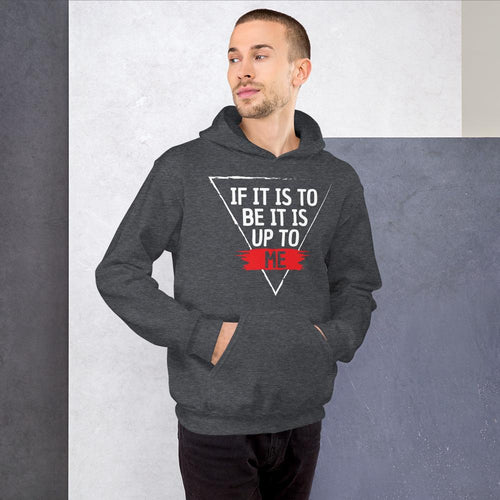 'IF IT IS TO BE' Hoodie - Light Print
